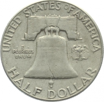 USA 1/2 Dollar 1960 o. Mzz. - Franklin